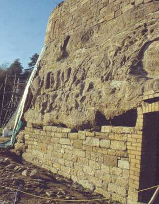 Felsrelief